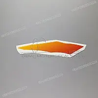 HONDA Onderkuip sticker, rechterkant 64311-MAL-600ZB