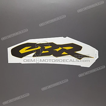 Belly pan decal