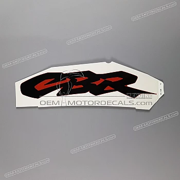 Belly pan decal