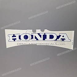 Naklejka na dolną owiewkę, pług