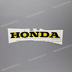 Belly pan decal
