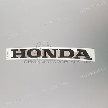 Belly pan decal, right side