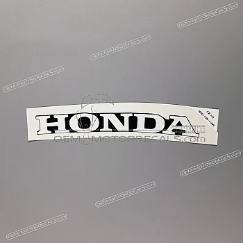 Belly pan decal, right side