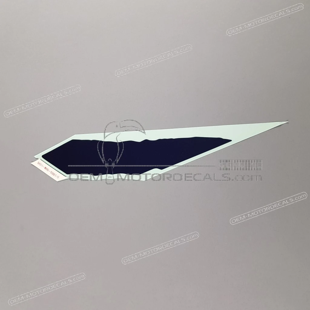 Honda CBR600F HURRICANE Adesivo carenatura anteriore destra lato destro OEM 64311MV9930ZC