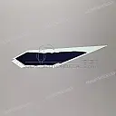 Right front cowling stripe, right side