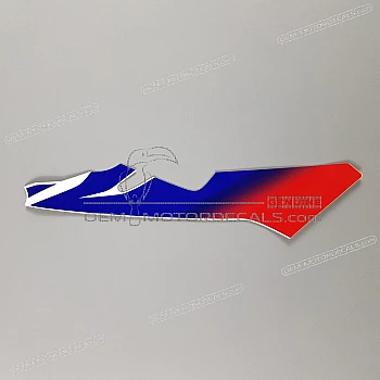 Side cowling decal, right side