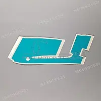 HONDA Onderkuip sticker, rechterkant 64312-MV9-600ZC