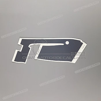 Side cowling decal, right side