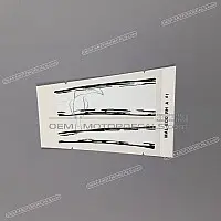 HONDA Pegatina de carenado derecho, lado derecho 64313-MAL-E00ZB