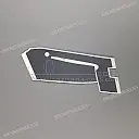 Autocollant de carénage côté gauche