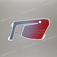 HONDA Sticker voor rechter kuipdeel, rechterkant 64313-MV9-840ZC