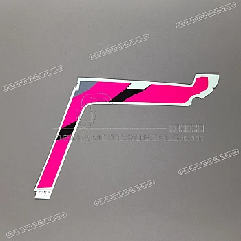 Zijpaneel sticker, rechterkant