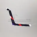 Right side cowling CBR600F Hurricane stripe