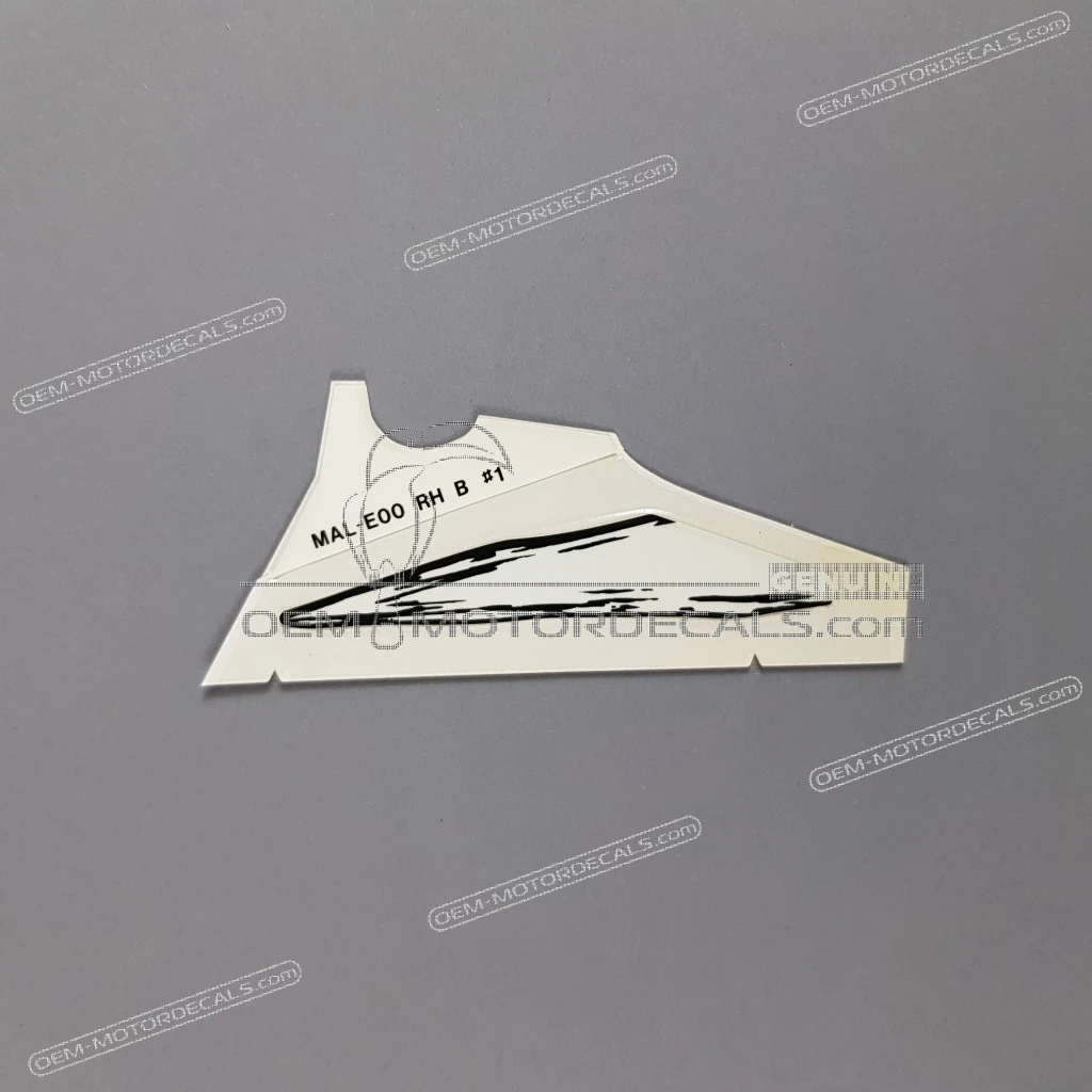 Honda CBR600F Hurricane Adesivo carena inferiore lato destro OEM 64314MALE00ZB