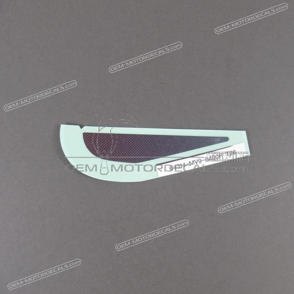 Honda CBR600F HURRICANE Adesivo Carenatura Anteriore Lato Destro OEM 64314MV9840ZC