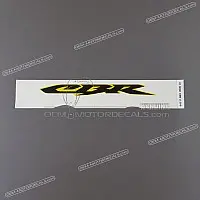 HONDA Emblème CBR pour sabot moteur, côté droit 64317-MEE-000ZA