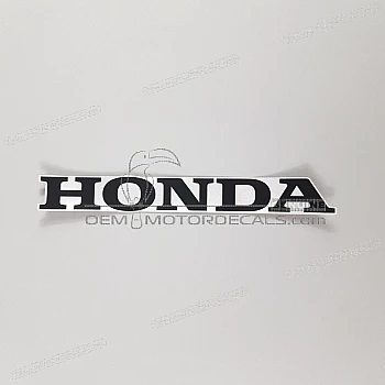 Belly pan decal