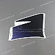 Honda CBR1000F Adesivo Carenatura Centrale Lato Destro OEM 64326MZ2640ZA