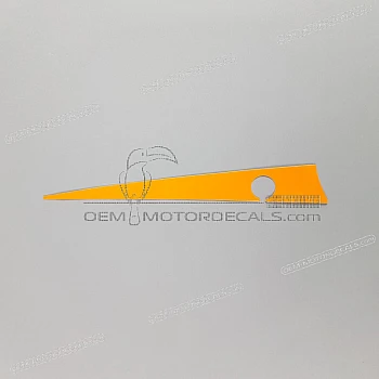 Bovenkuip sticker, linkerkant