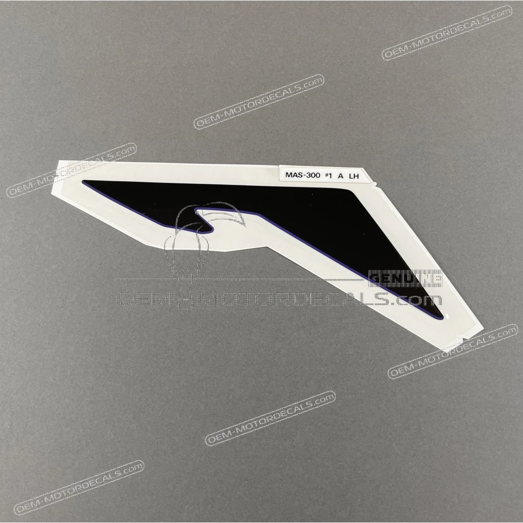 Honda CBR900RR Autocollant Carénage Avant Côté Gauche OEM 64351MAS300ZB