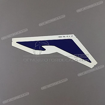 Zijpaneel sticker, linkerkant