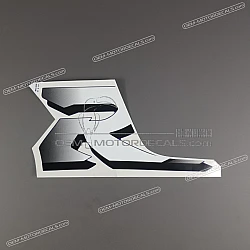 Side cowling decal, left side