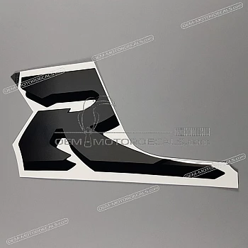 Side cowling decal, left side
