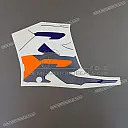 Linker zijstreep sticker