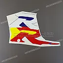 Middenkuip sticker, linkerzijde