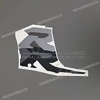 HONDA Lower fairing stripe, left side 64352-MAS-300ZC