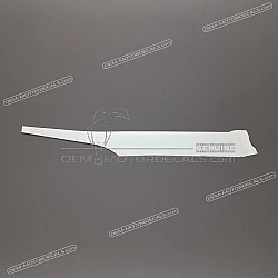 Frame cowling decal, left side
