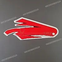 HONDA Bandeau de tête de carénage, côté gauche 64352-MW0-790ZB
