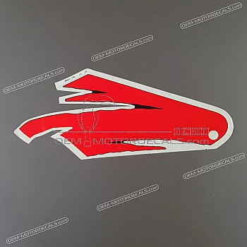 Zijpaneel sticker, linkerkant