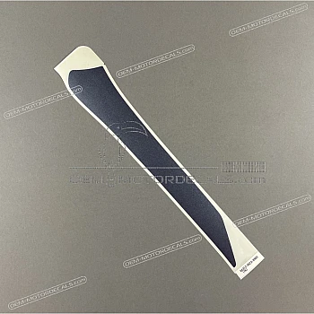 Frame cowling decal, left side