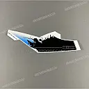 Side cowling decal, left side