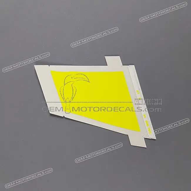 Honda CBR600F HURRICANE Aufkleber linke Seitenverkleidung links Original OEM 64356MAL900ZA