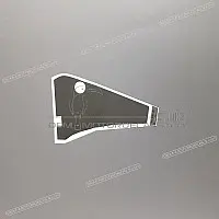 HONDA Adesivo carena inferiore, lato sinistro 64356-MAL-E00ZC