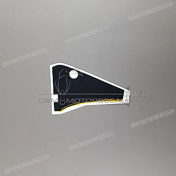 Naklejka na dolną owiewkę, pług, prawa strona