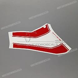 Side cowling decal, left side