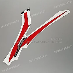 Side cowling decal, left side