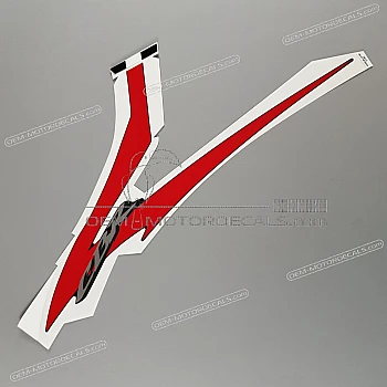 Side cowling decal, left side