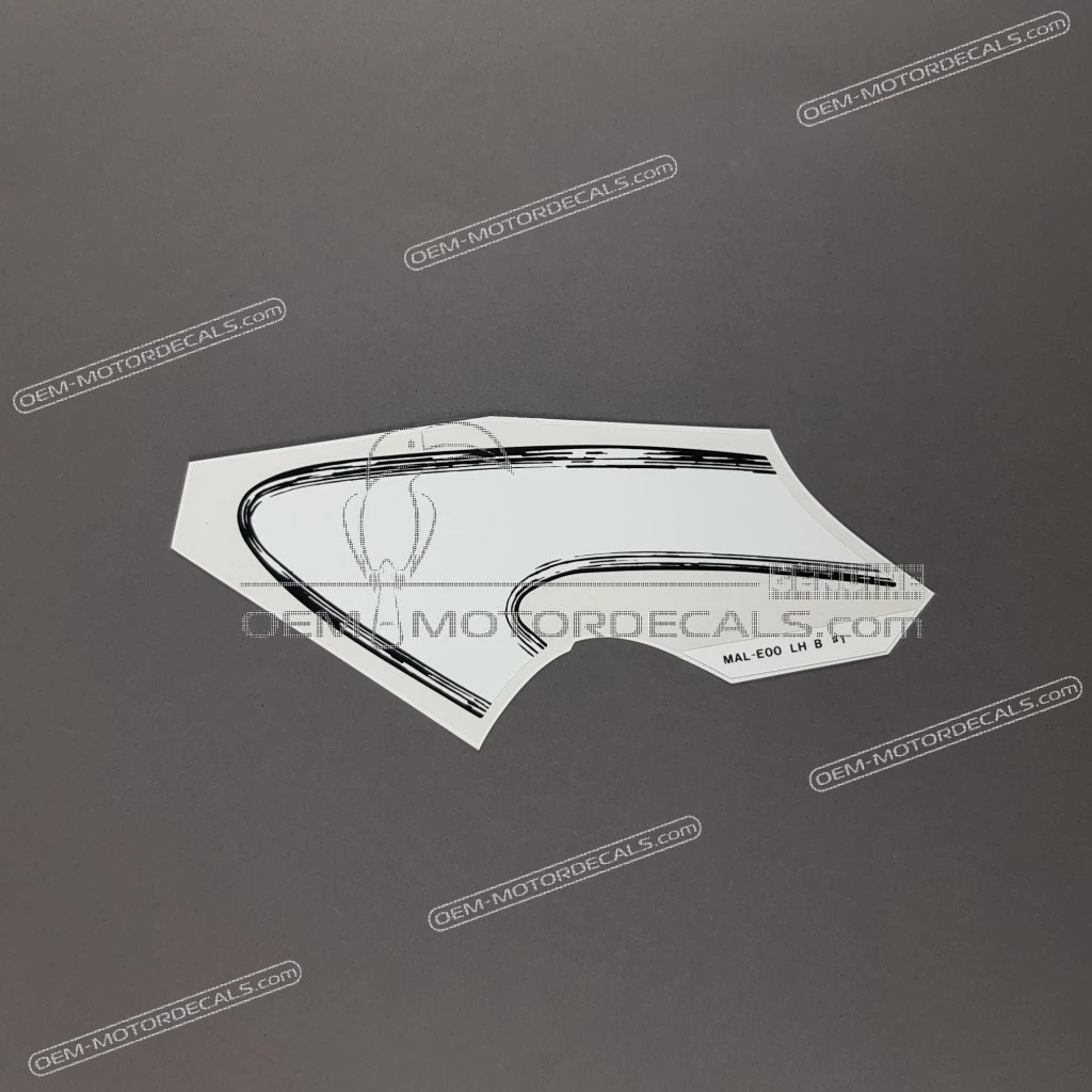 Honda CBR600F Hurricane Adesivo carena inferiore lato sinistro OEM 64357MALE00ZB