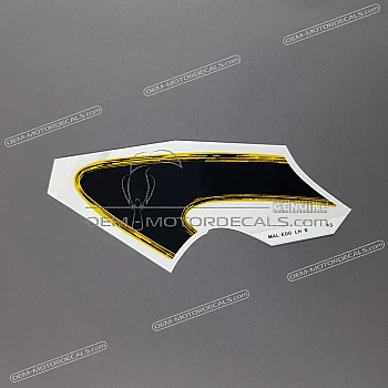 Naklejka na dolną owiewkę, pług, lewa strona