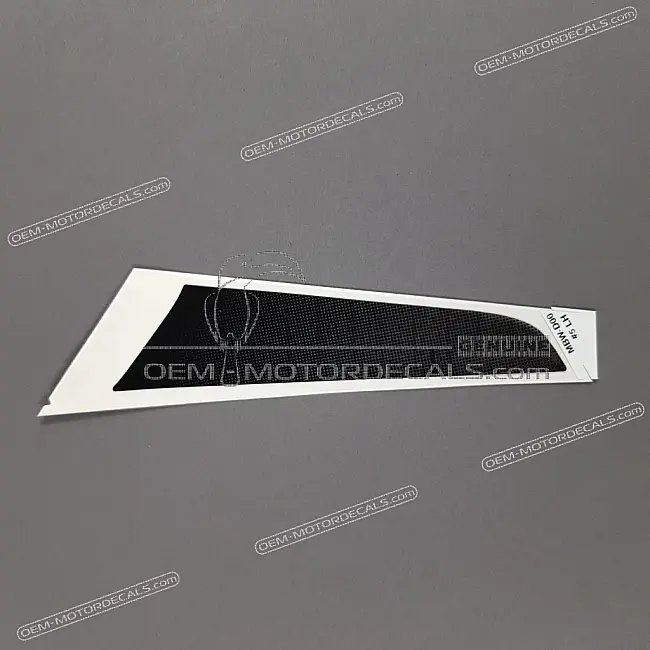 Autocollant graphique MARK B pour sabot moteur inférieur gauche Honda CBR600F Hurricane OEM 64357MBWD00ZB