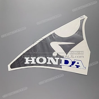 Belly pan decal, left side