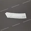 Autocollant de carénage inférieur, côté gauche