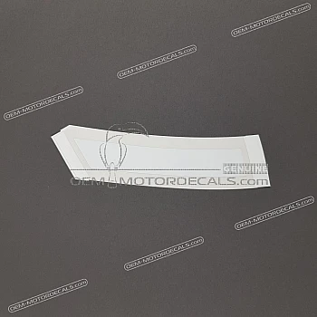 Side cowling decal, left side