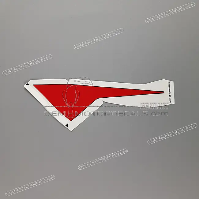 Honda CBR600RR Adesivo Carenatura Centrale Lato Sinistro OEM 64357MFJD00ZA