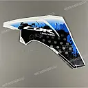 Side cowling decal, left side