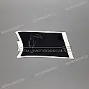Zijkap CBR600F HURRICANE sticker, linkerkant